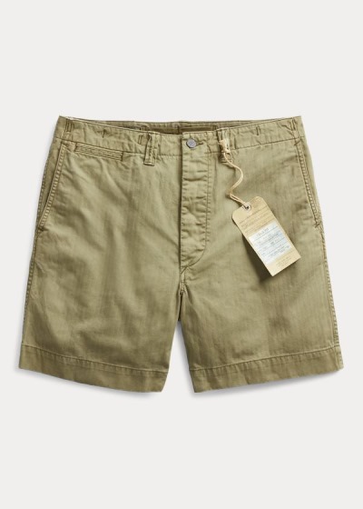 Men's Ralph Lauren Field Chino Shorts | 634578ADG